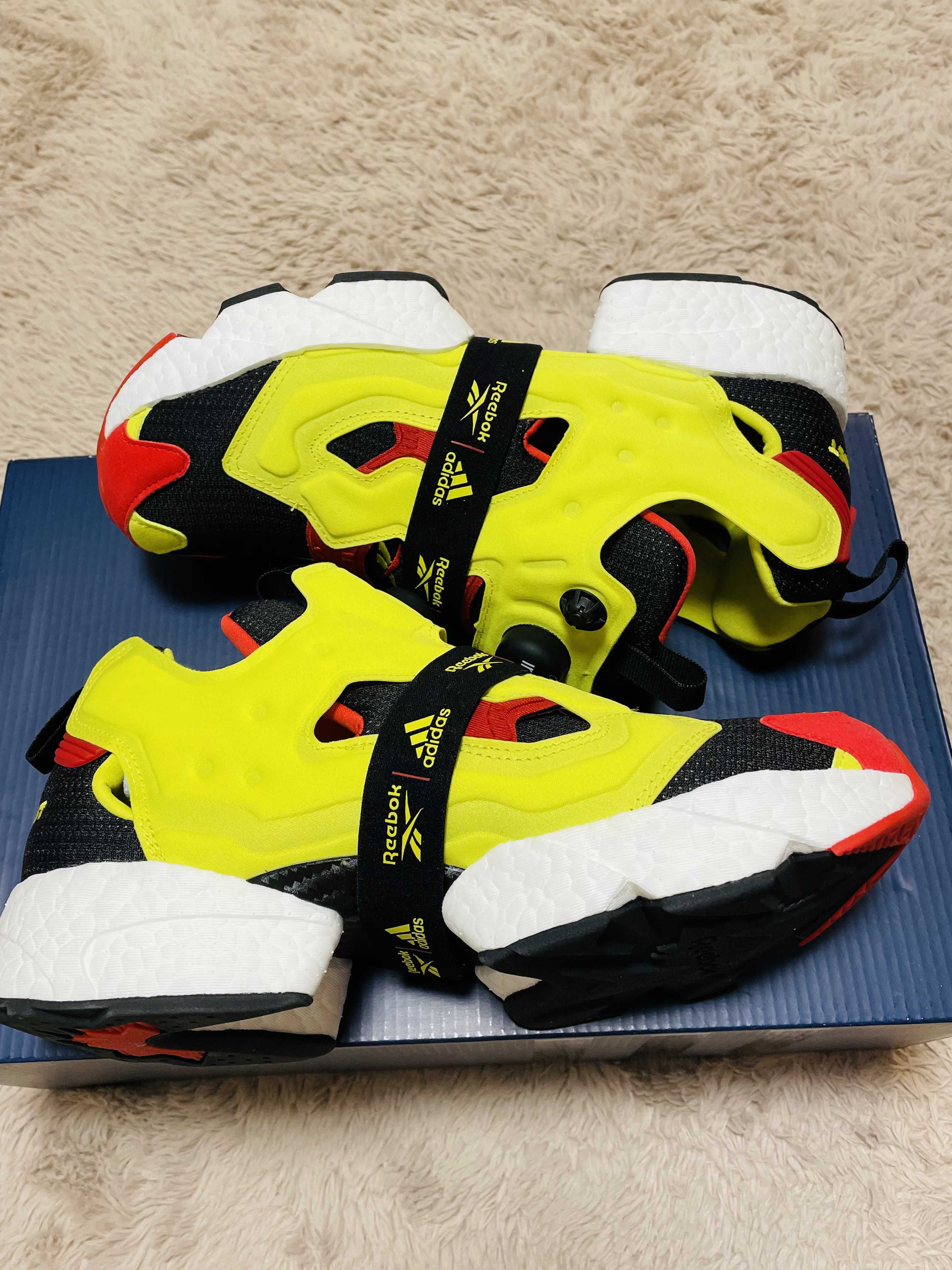 ADIDAS × REEBOK INSTAPUMP FURY BOOST OG "YELLOW/RED"
