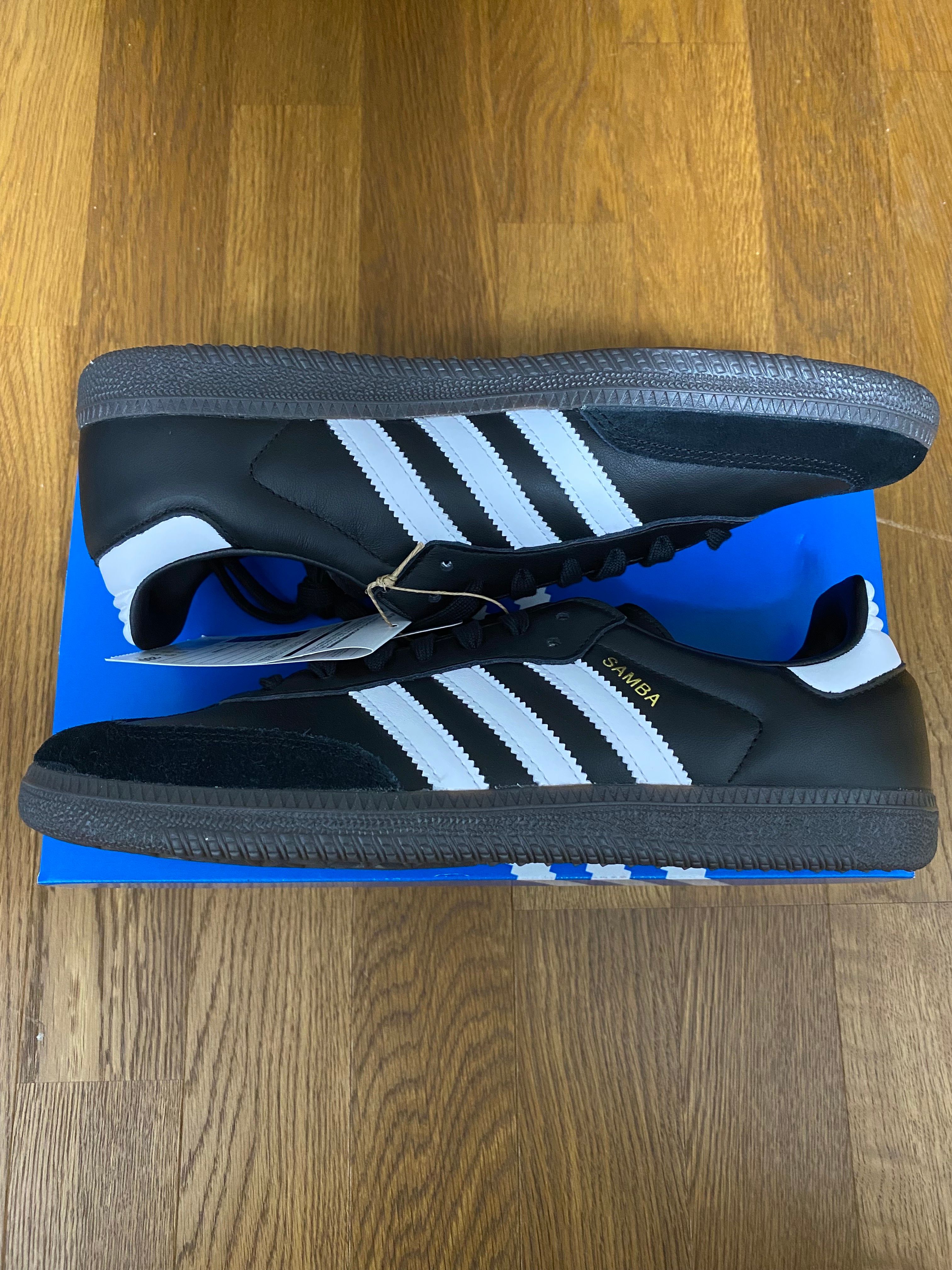 adidas Samba OG "Core Black/Cloud White/Gum"