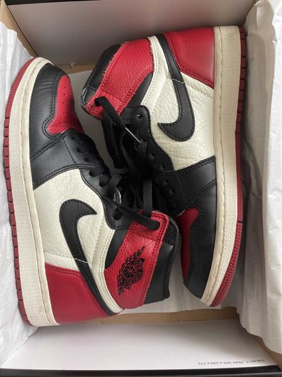 Nike Air Jordan 1 Retro High OG "Bred Toe"
