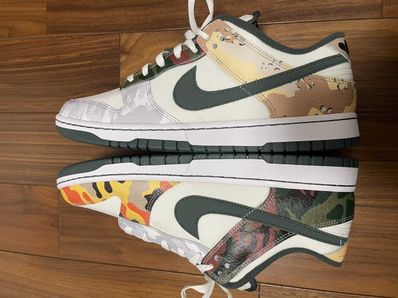 Nike Dunk Low "Sail Multi Camo"