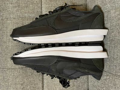 sacai × Nike LDV Waffle "Triple Black"