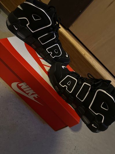 Nike Air More Uptempo "Black/White"(2020)