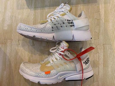 Off-White × Nike Air Presto "White/Black/Cone"