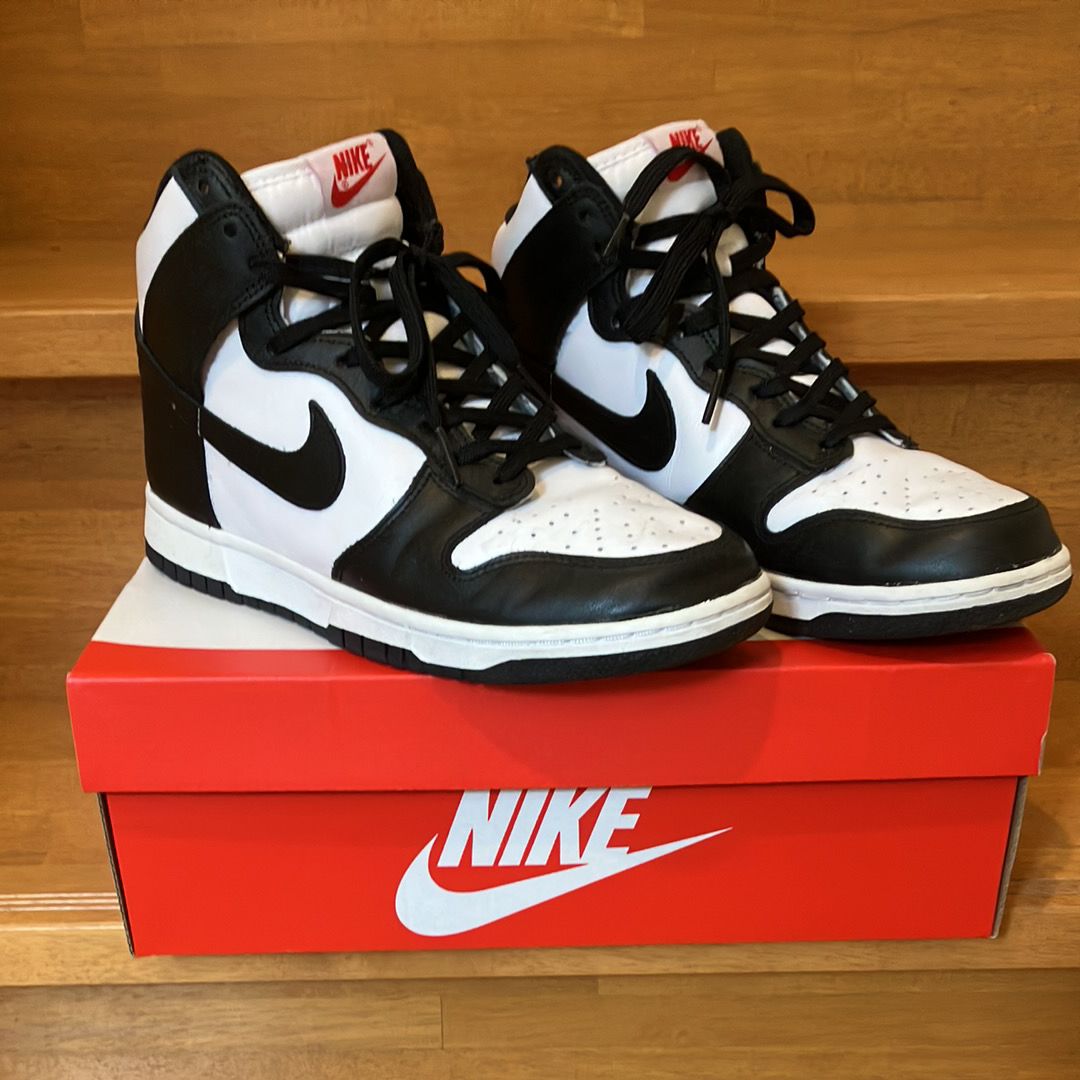Nike Women's Dunk High "Black and White"