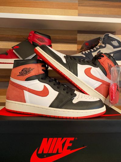 NIKE AIR JORDAN 1 RETRO HIGH "TRACK RED"