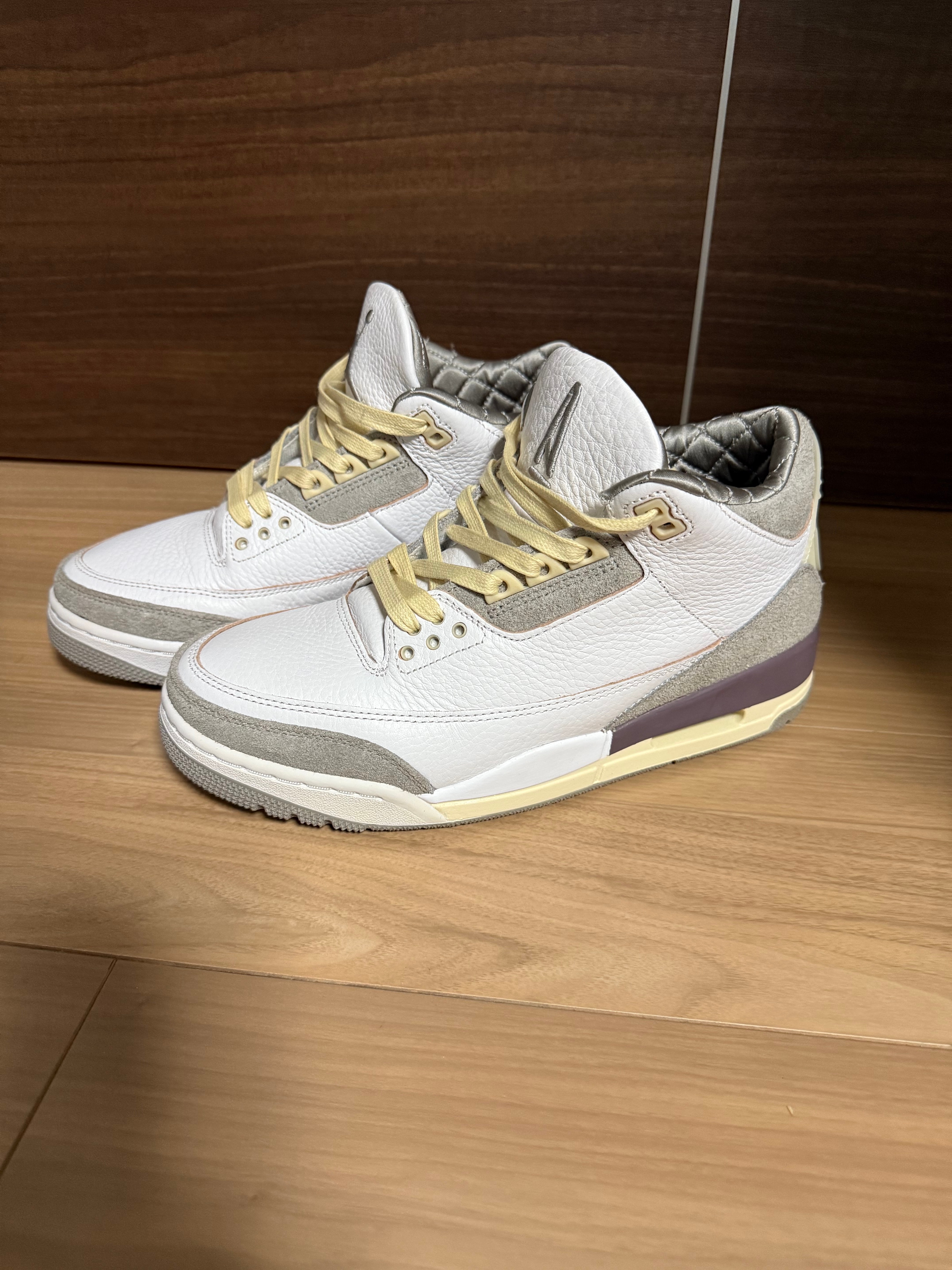 A Ma Maniere × Nike Women's Air Jordan 3 Retro SP "White/Medium Grey Violet Ore"