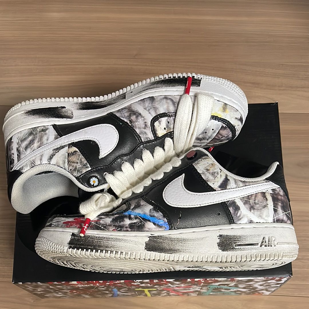 PEACEMINUSONE × Nike Air Force 1 Low Para Noise "Black" / G-DRAGON