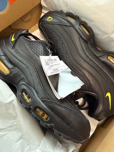 Corteiz × Nike Air Max 95 "Black and Tour Yellow"
