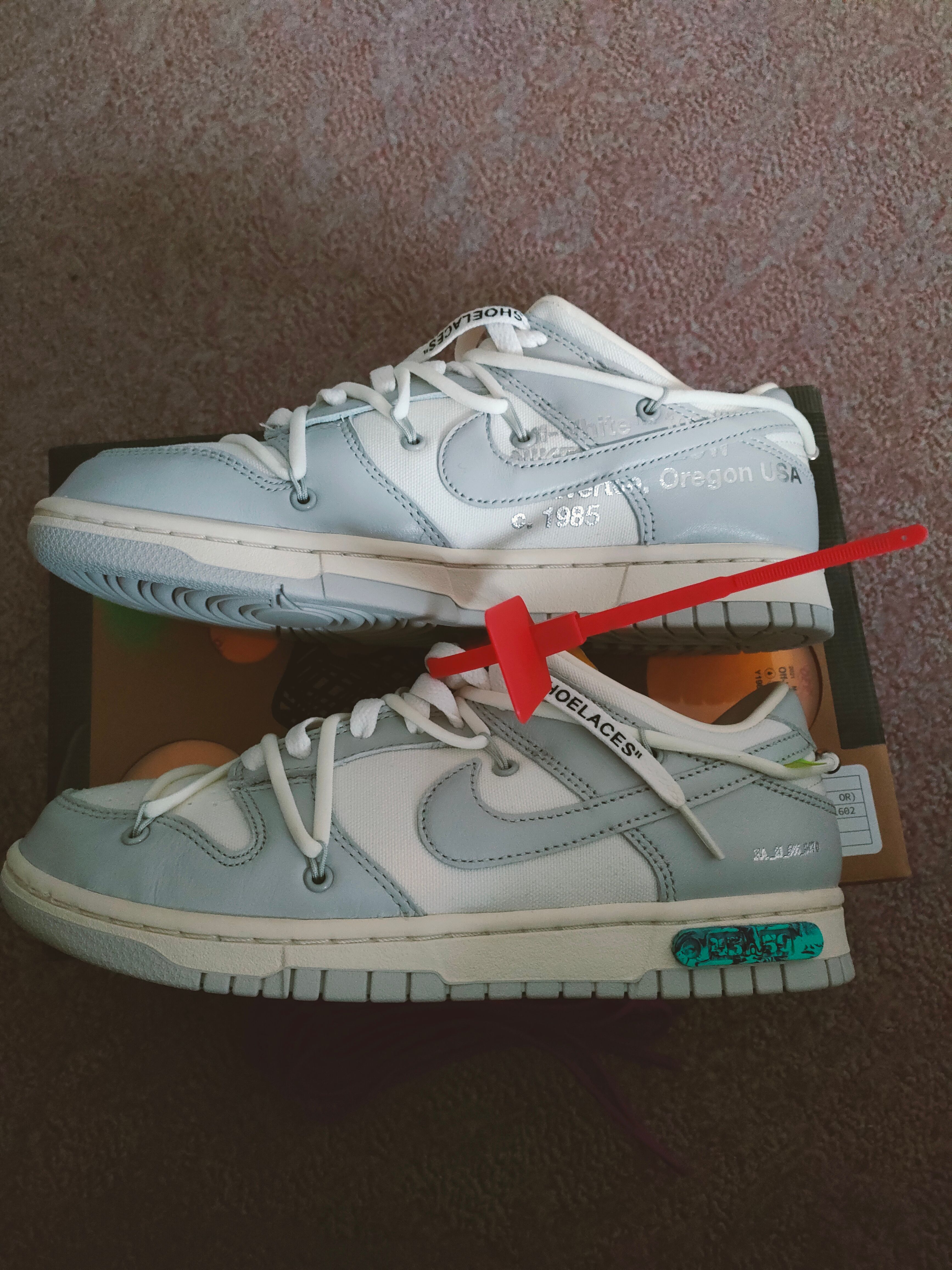 Off-White × Nike Dunk Low 1 of 50 "Lot.45"