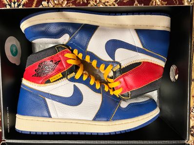 Union × Nike Air Jordan 1 Retro High OG NRG "Storm Blue/Varsity Red"