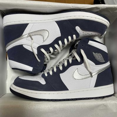 Nike Air Jordan 1 High OG CO.JP "White/Midnight Navy" (2020)(ブリーフケースなし)