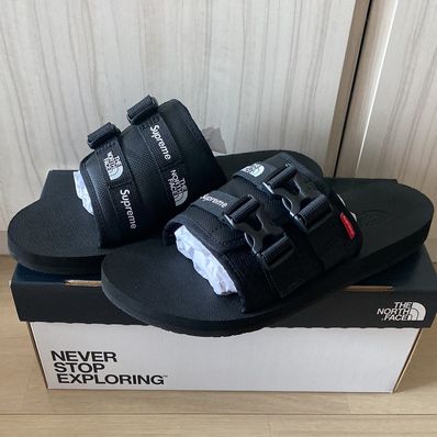 The North Face × Supreme Trekking Sandal "Black/Black"