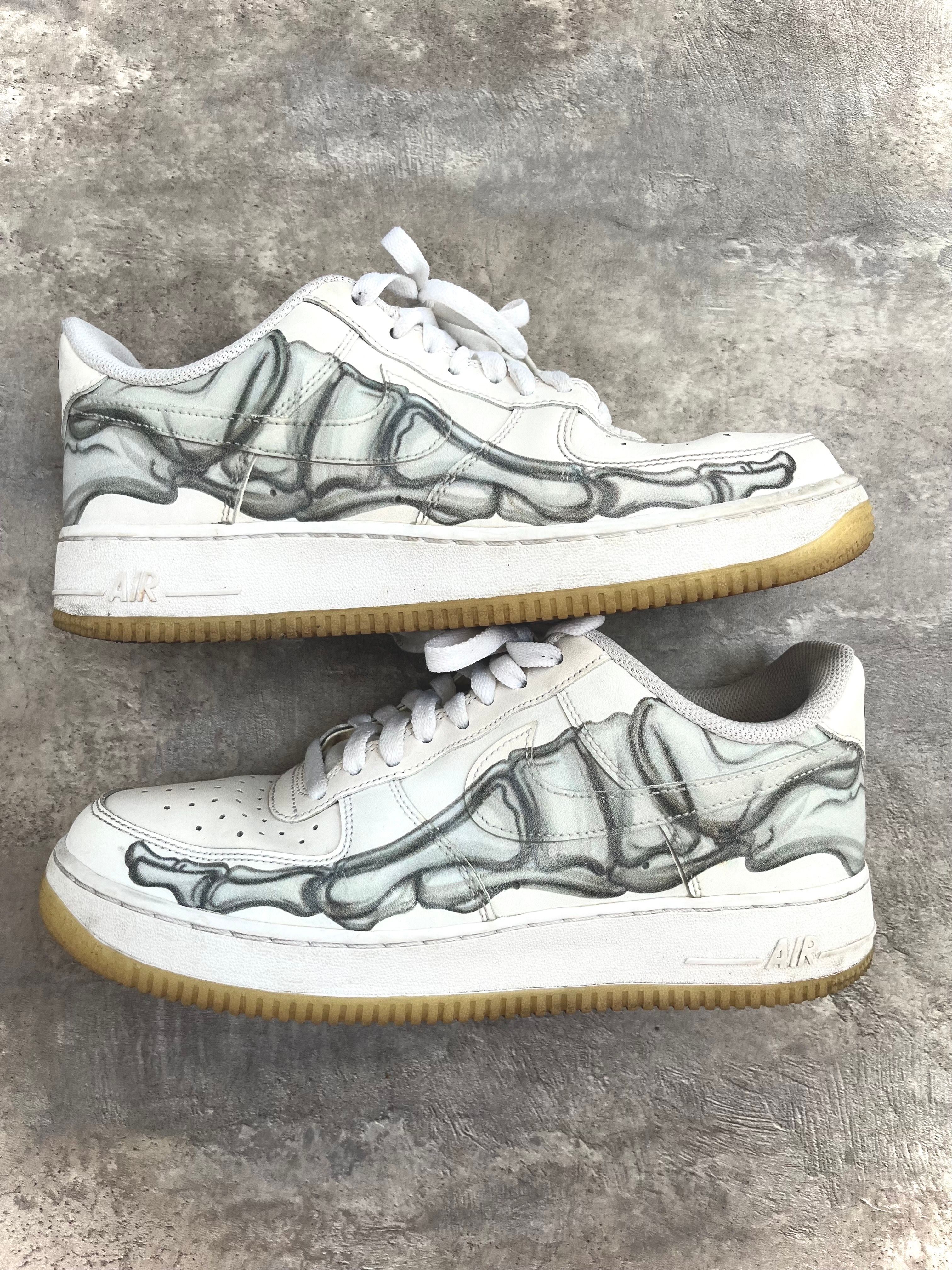 Nike Air Force 1 Low "White Skeleton"
