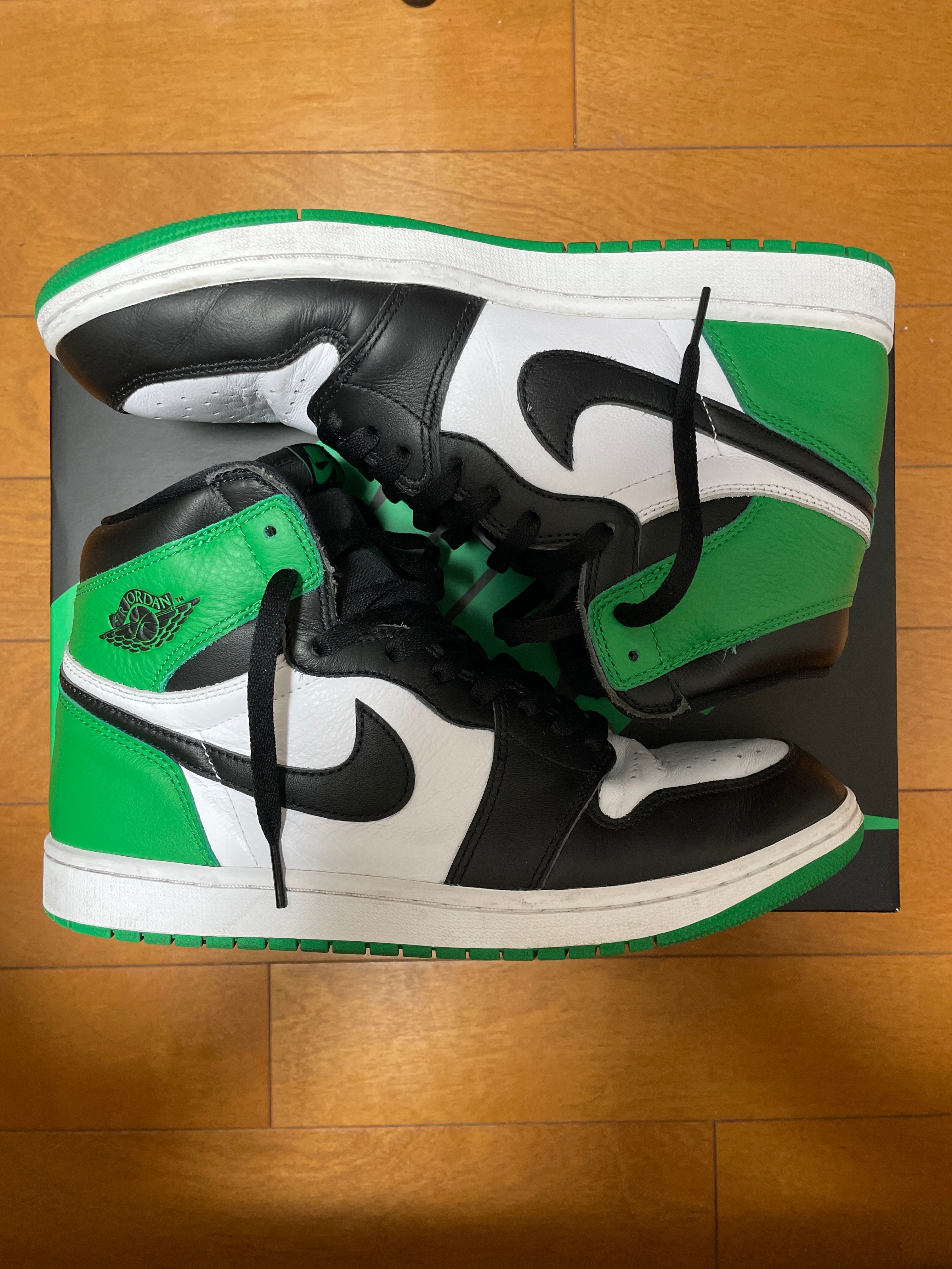 Nike Air Jordan 1 Retro High OG "Celtics/Black and Lucky Green" (2023)