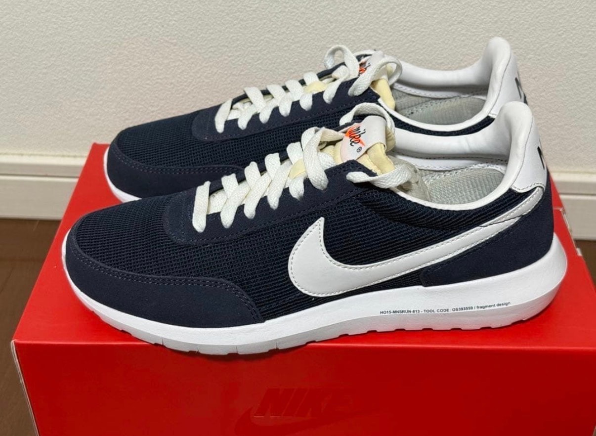 fragment design × Nike NikeLab Roshe Daybreak "Obsidian/White"