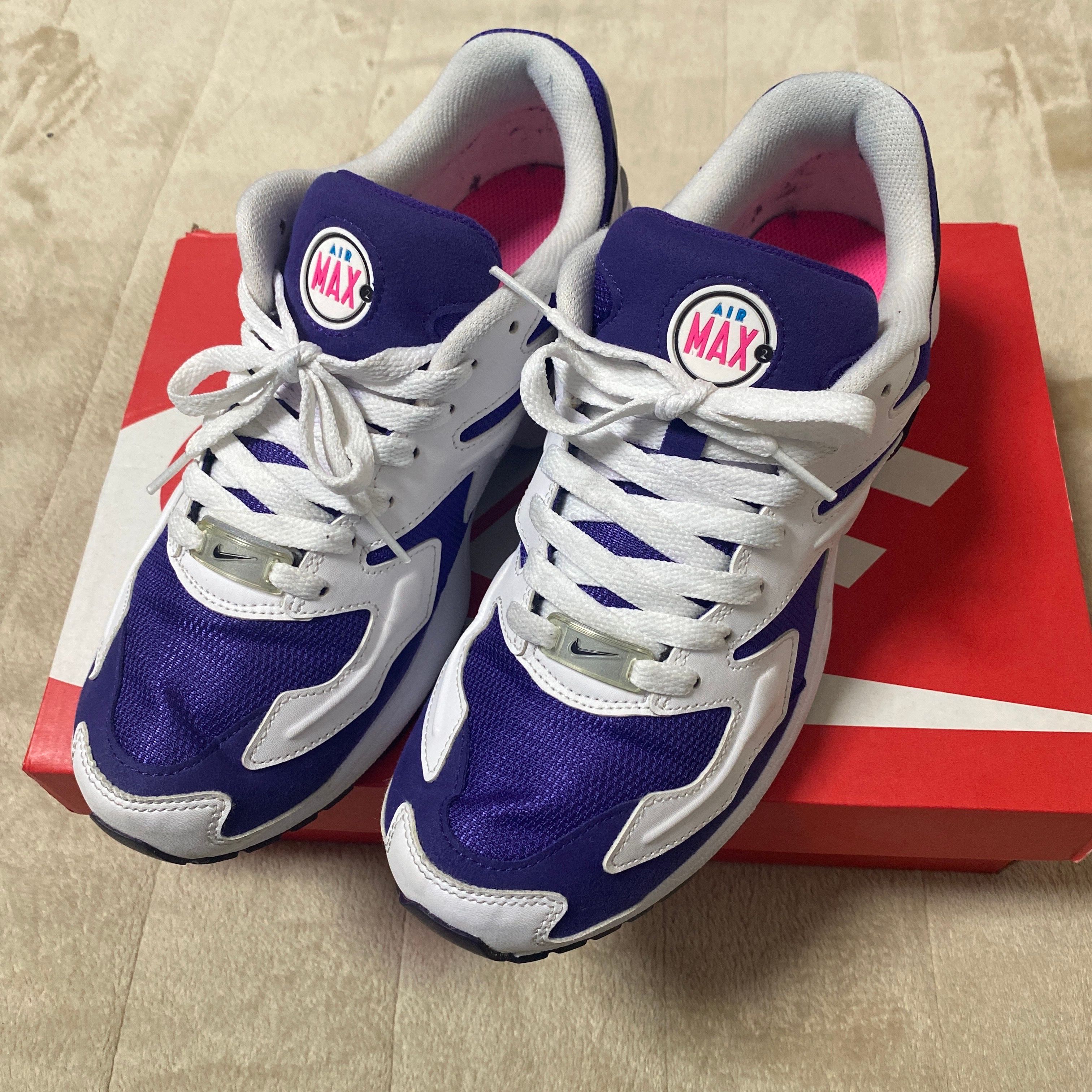 Nike Air Max2 Light "White/Purple Pink"