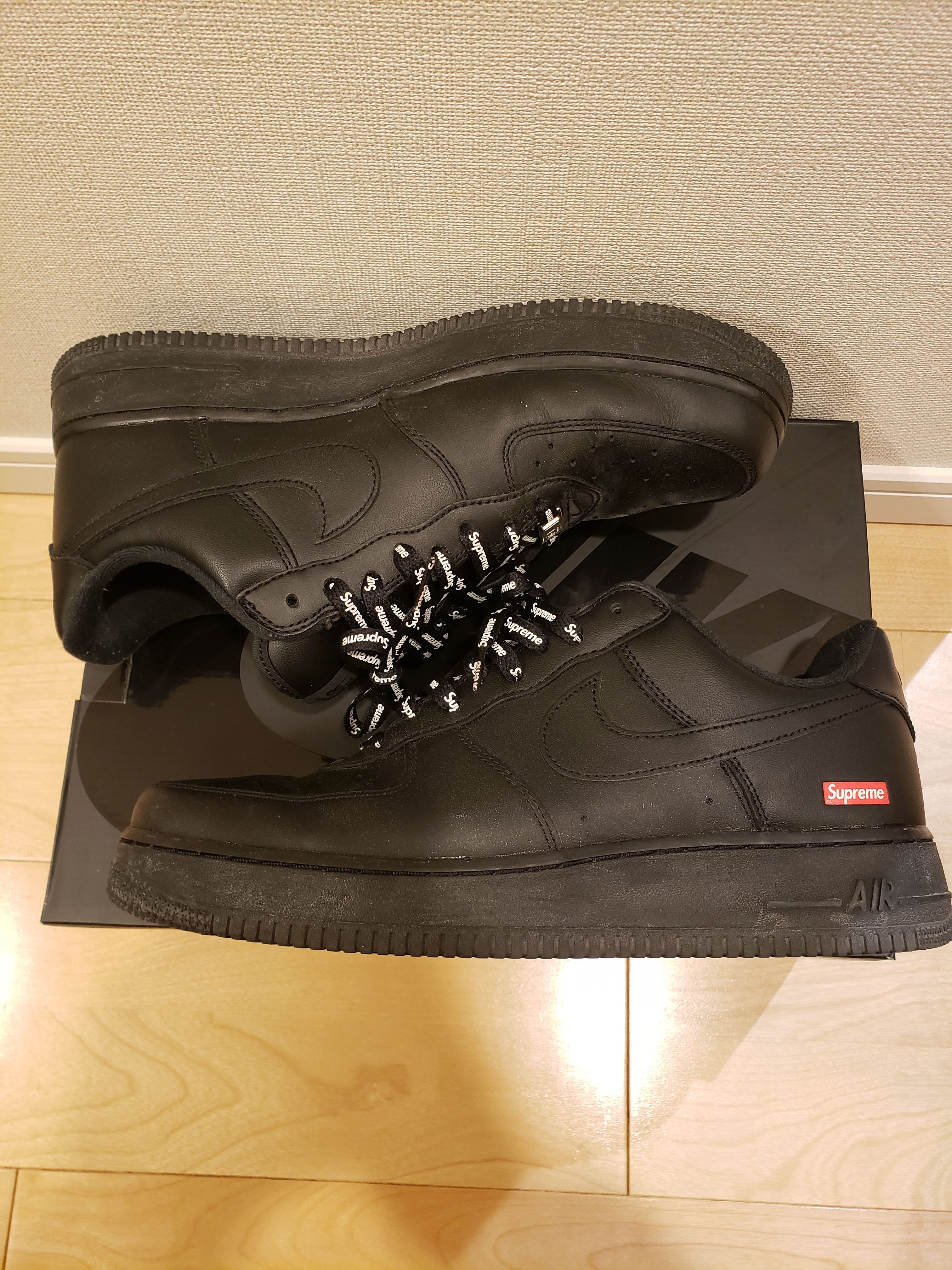 Supreme × Nike Air Force 1 Low "Black"