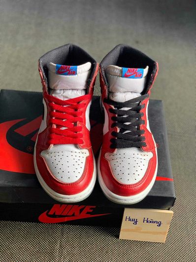 Spiderman × Nike Air Jordan 1 Origin Story "Gym Red/White/Photo Blue/Black"
