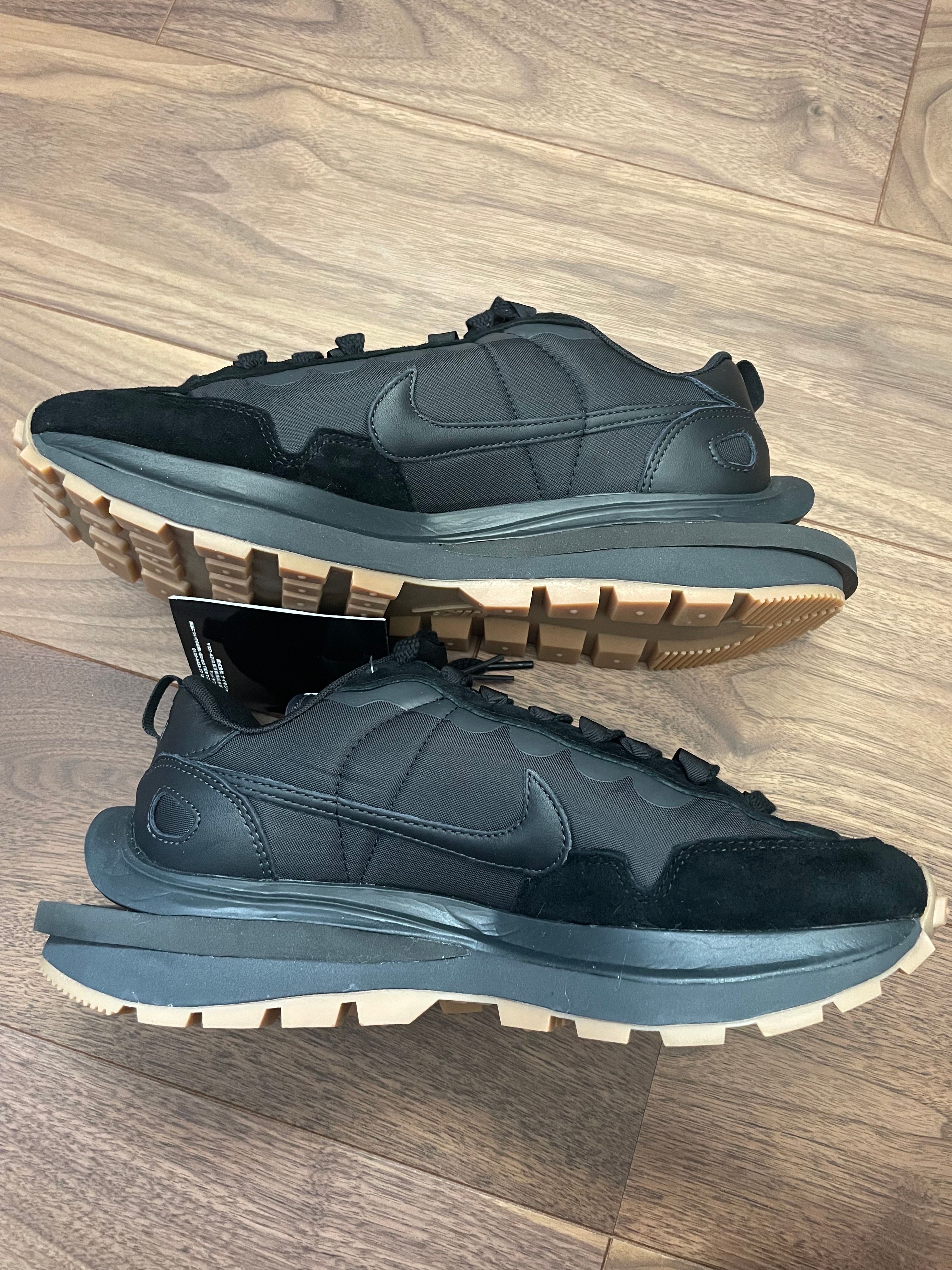 sacai × Nike VaporWaffle "Black Gum"