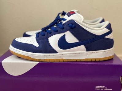 Nike SB Dunk Low "Los Angeles Dodgers/Deep Royal Blue"