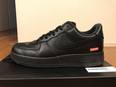 Supreme × Nike Air Force 1 Low "Black"