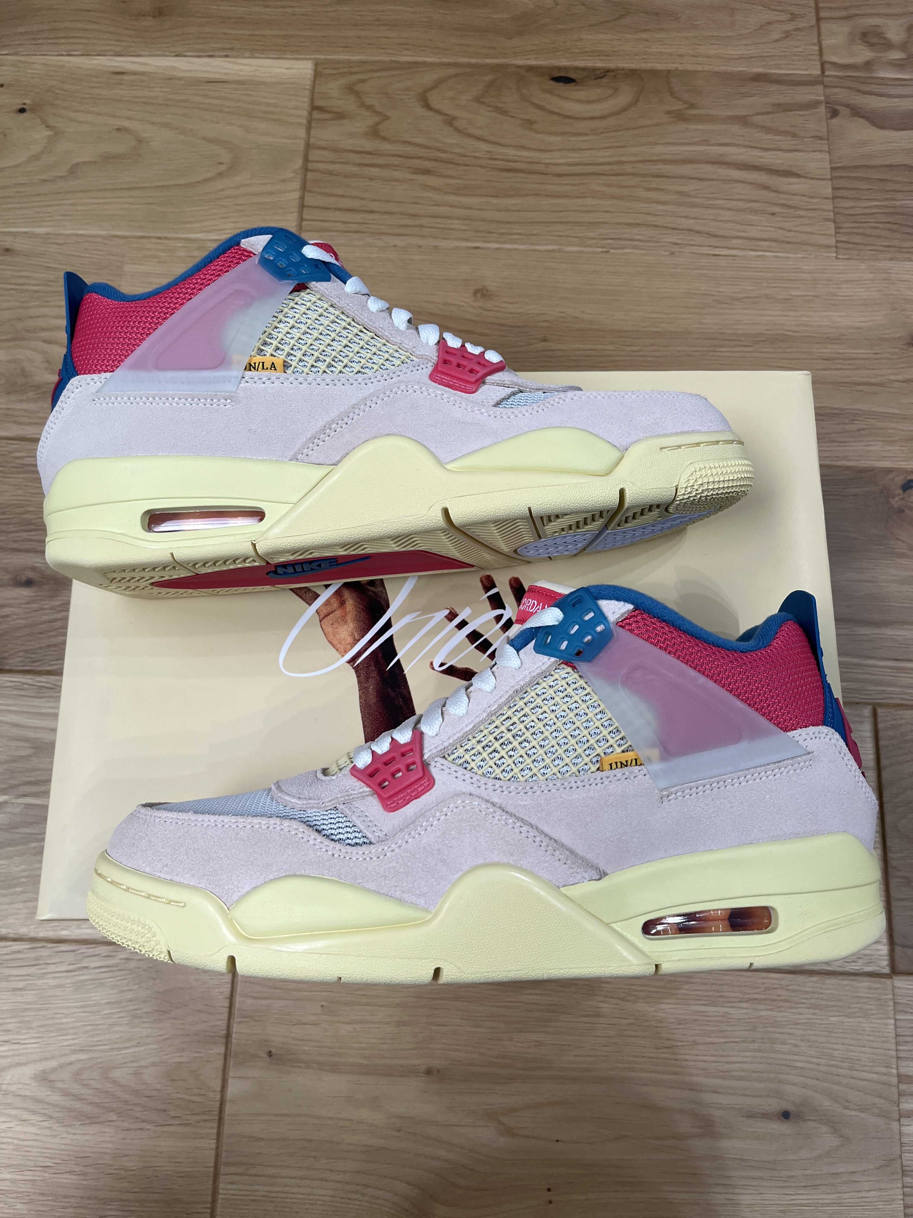 UNION × Nike Air Jordan 4 SP "Guava Ice/Light Fusion Red"
