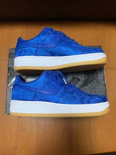 CLOT × Nike Air Force 1 Low "Blue"