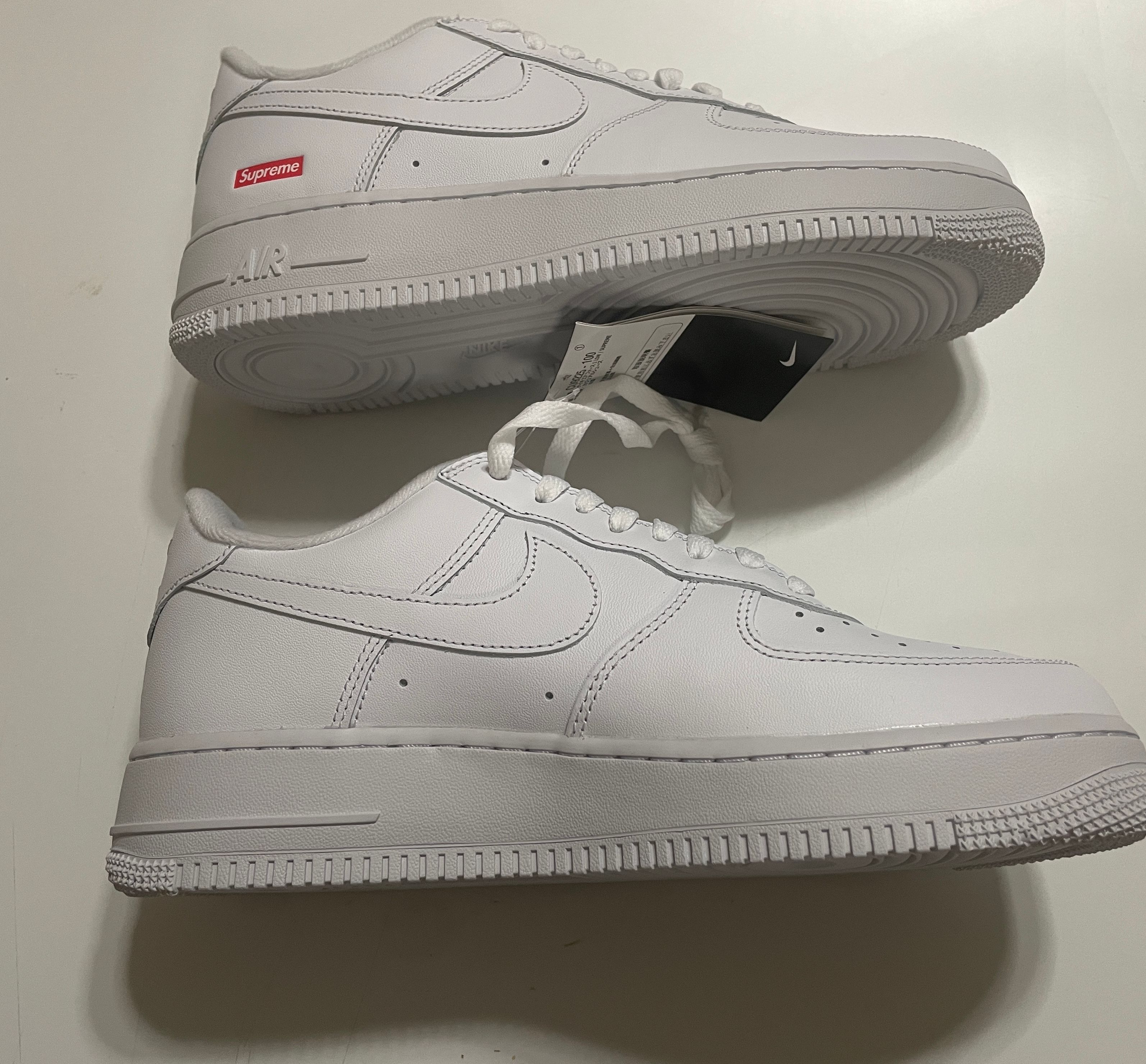 Supreme × Nike Air Force 1 Low "White"