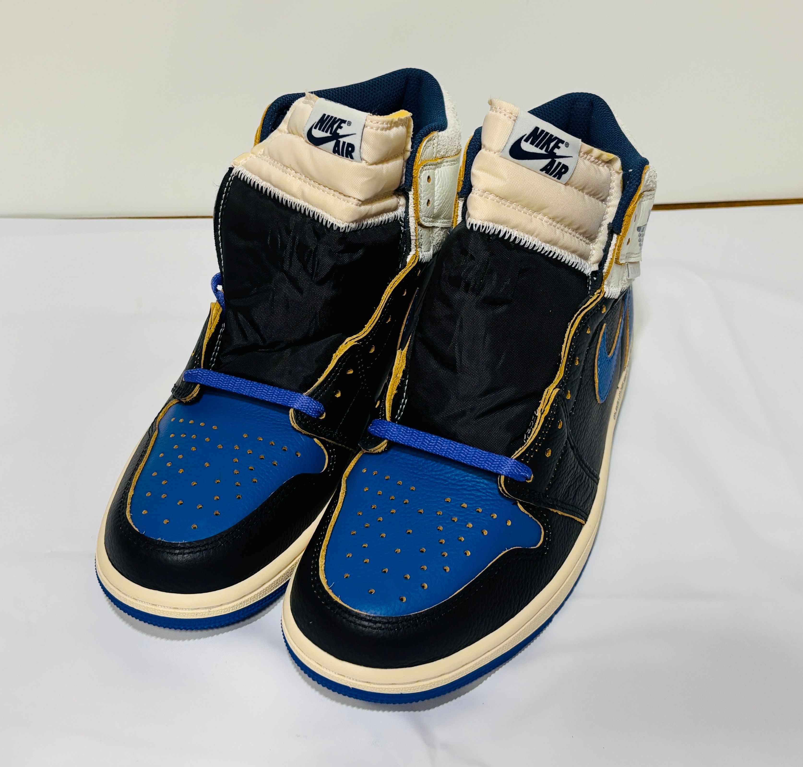 fragment design × UNION × Nike Air Jordan 1 High OG "Sport Royal"
