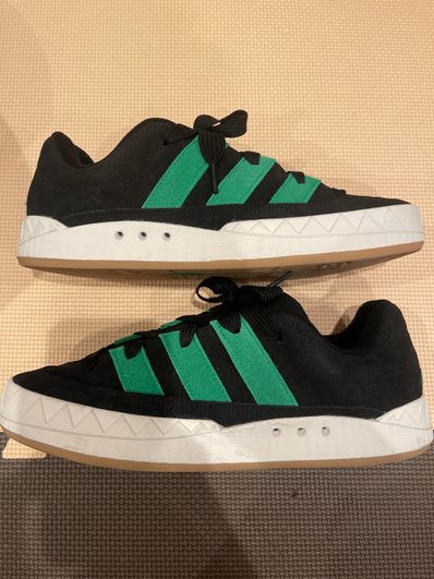 XLARGE × atmos × adidas Adimatic "Black/Green"