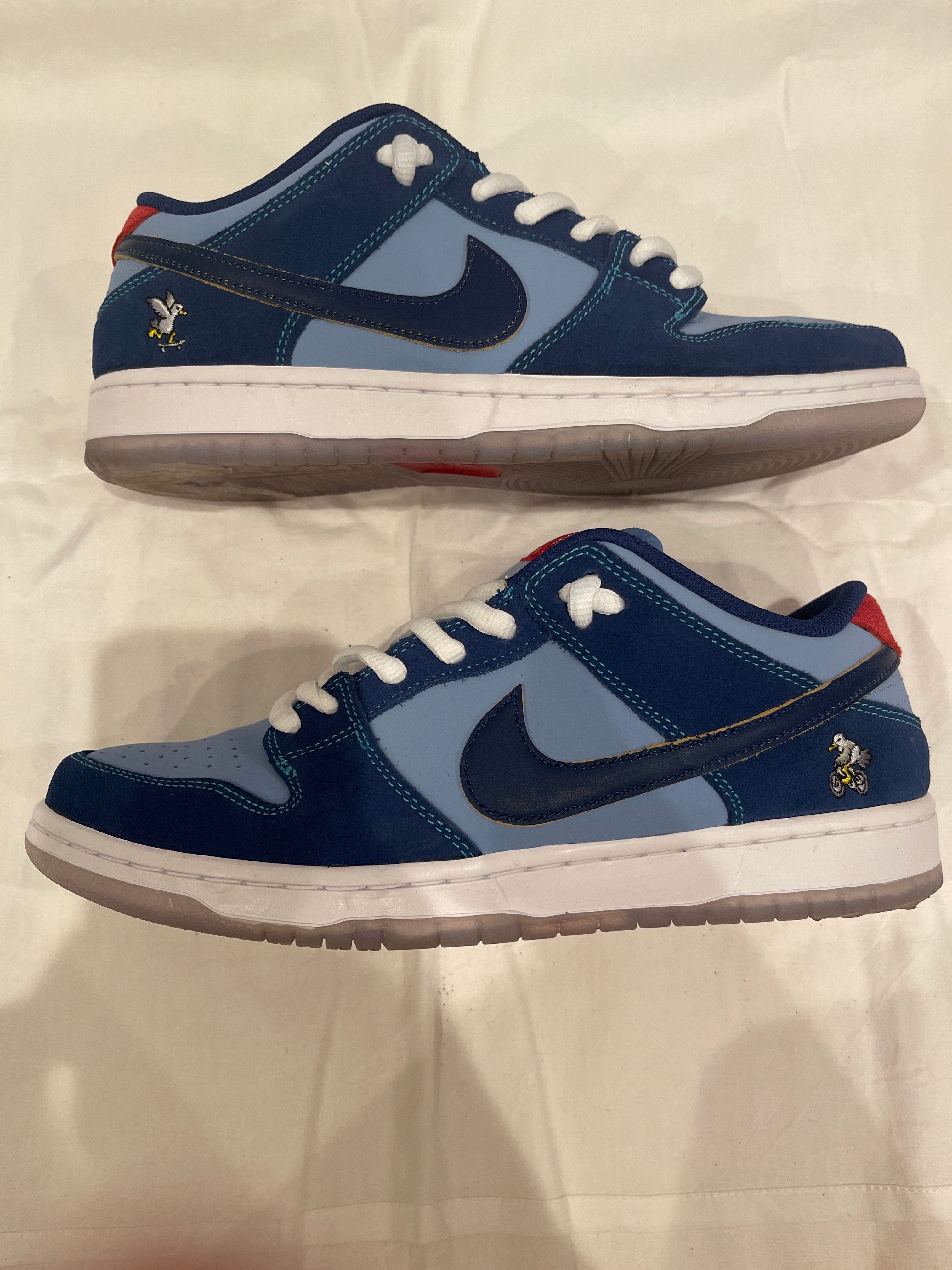 Why So Sad? × Nike SB Dunk Low "Coastal Blue/Speed Yellow-University Red"