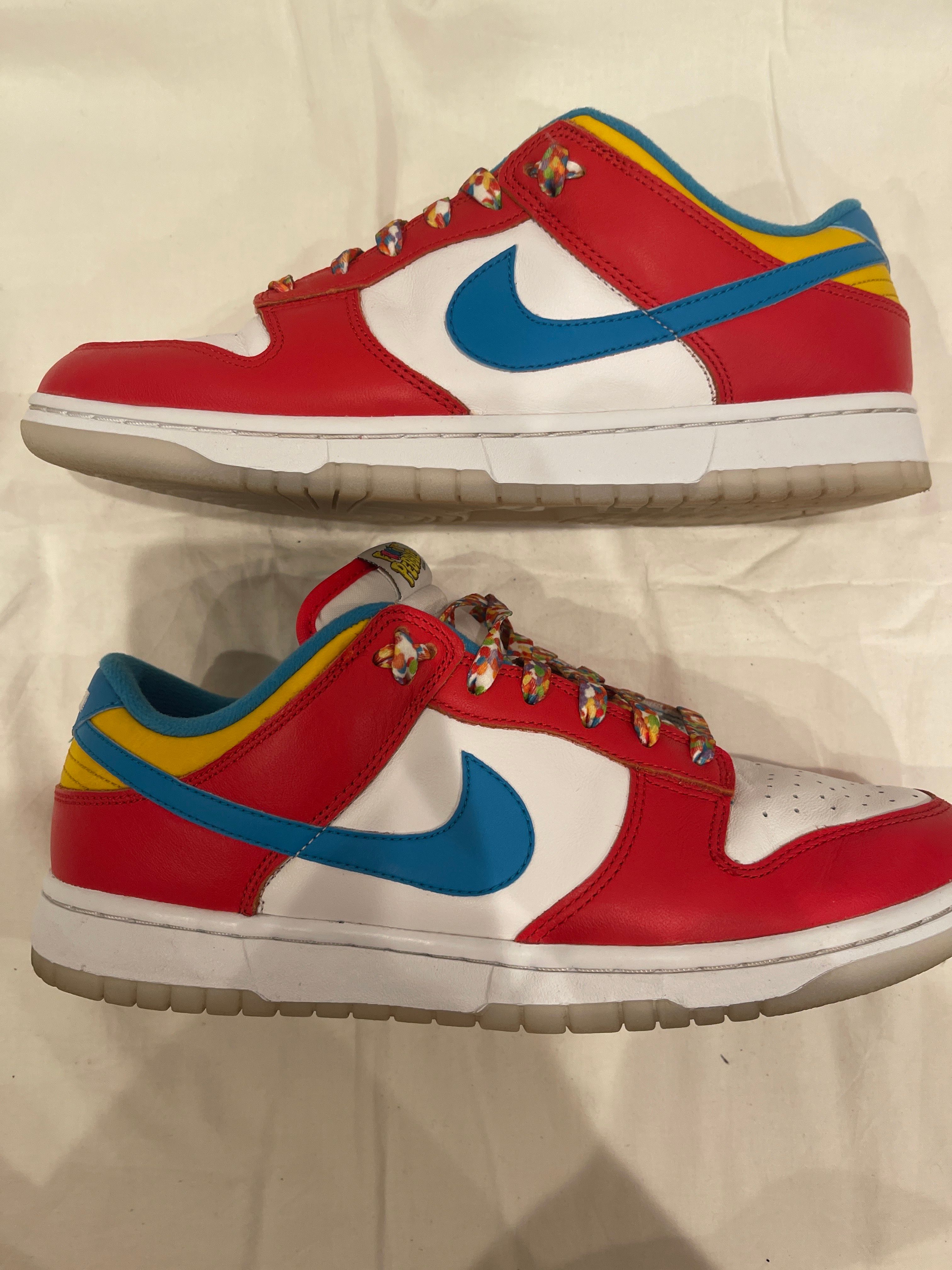 FRUiTY PEBBLESTM × Nike Dunk Low QS "Habanero Red/Dark Sulfur/Laser Blue"
