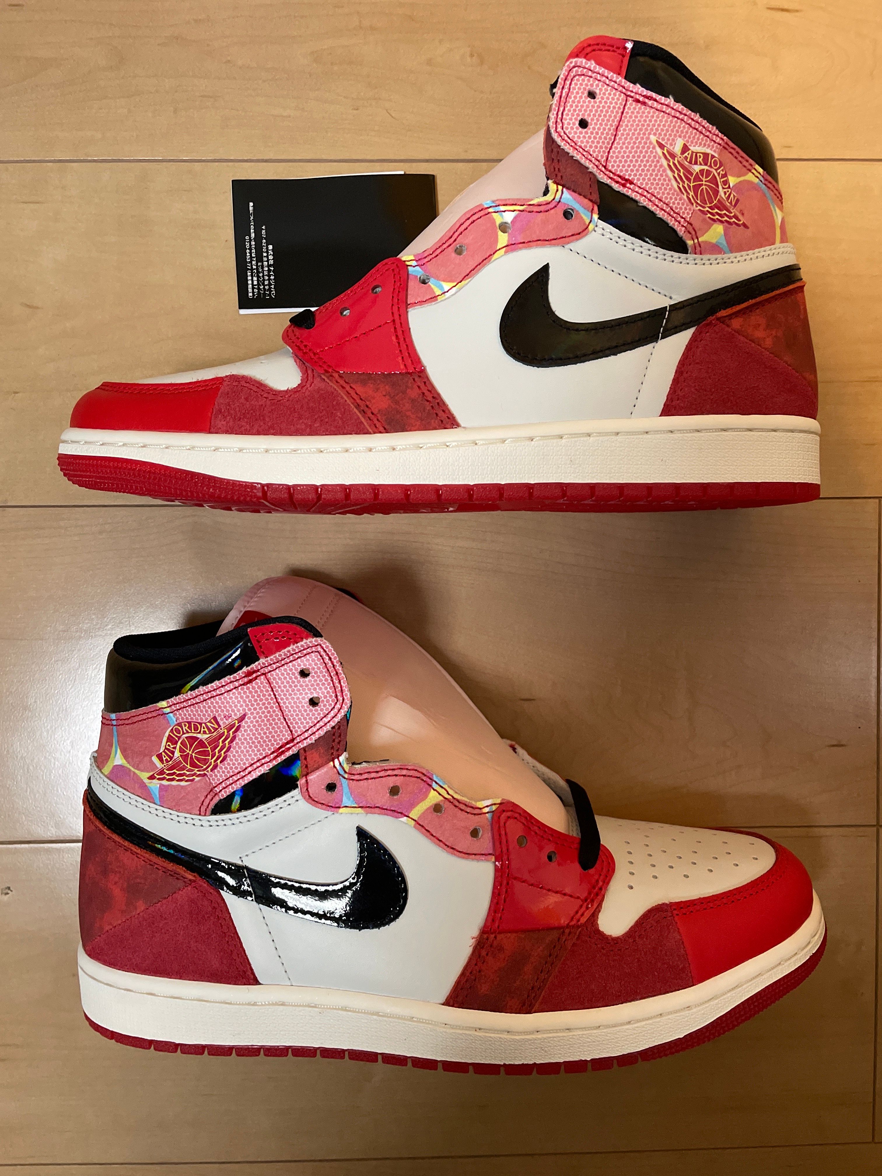 Spider-Man × Nike Air Jordan 1 High OG SP "Next Chapter/Spider-Man:Across the Spider-Verse"