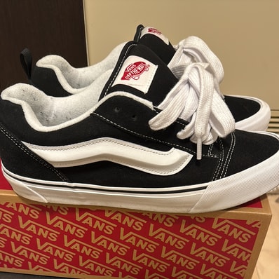 Vans Knu Skool Suede "Black/White"