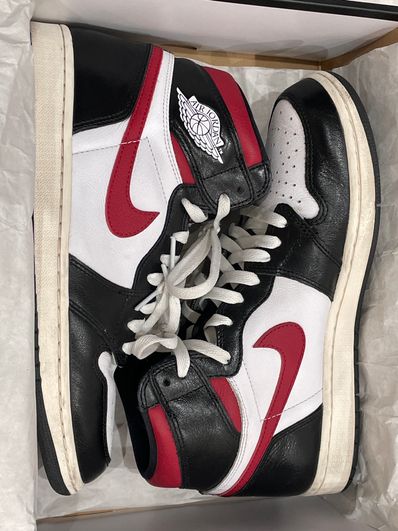 Nike Air Jordan 1 Retro High "Black/White/Sail/Gym Red"