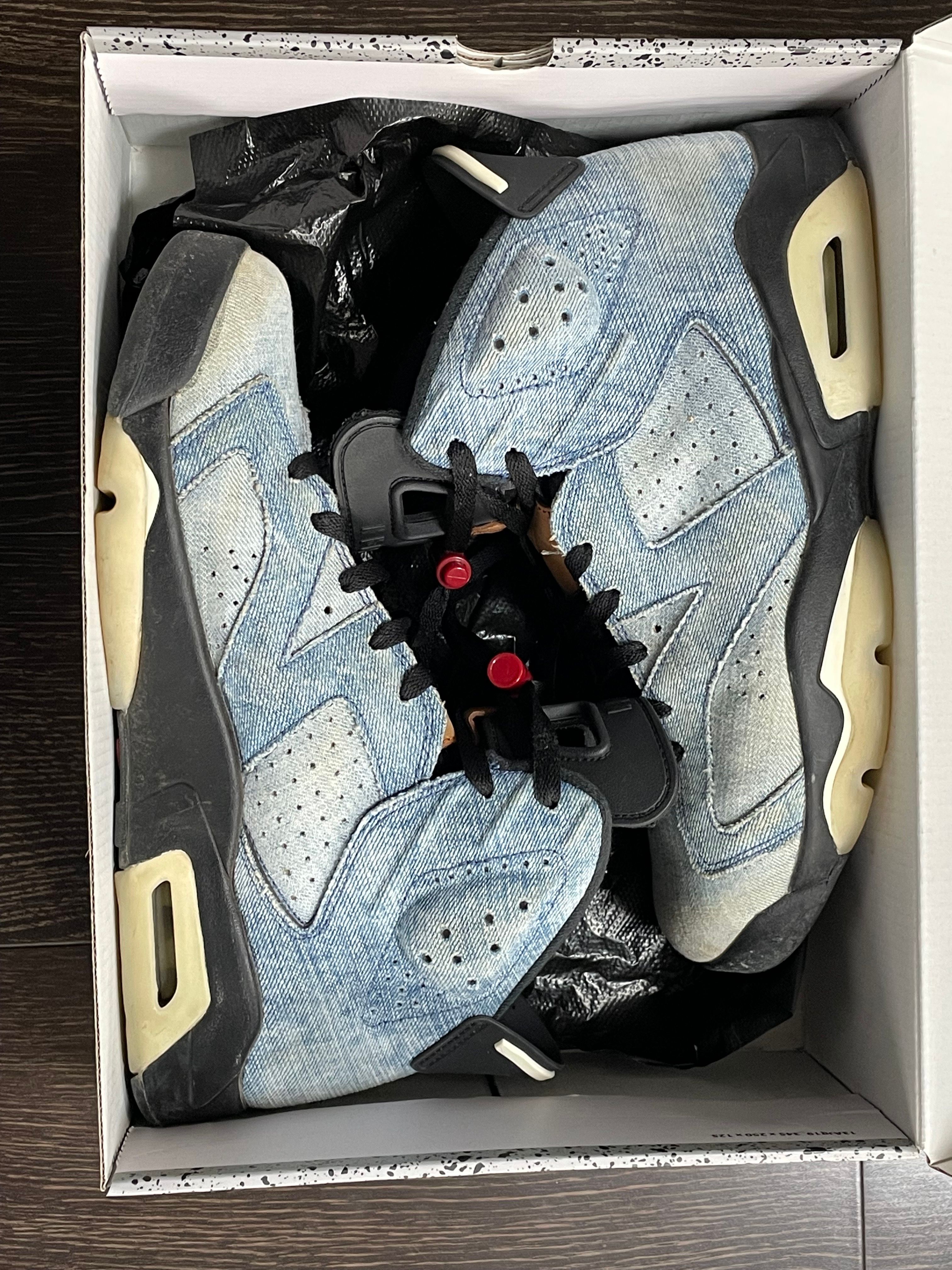 NIKE AIR JORDAN 6 "WASHED DENIM"