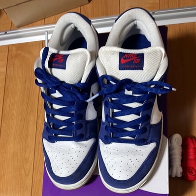 Nike SB Dunk Low "Los Angeles Dodgers/Deep Royal Blue"