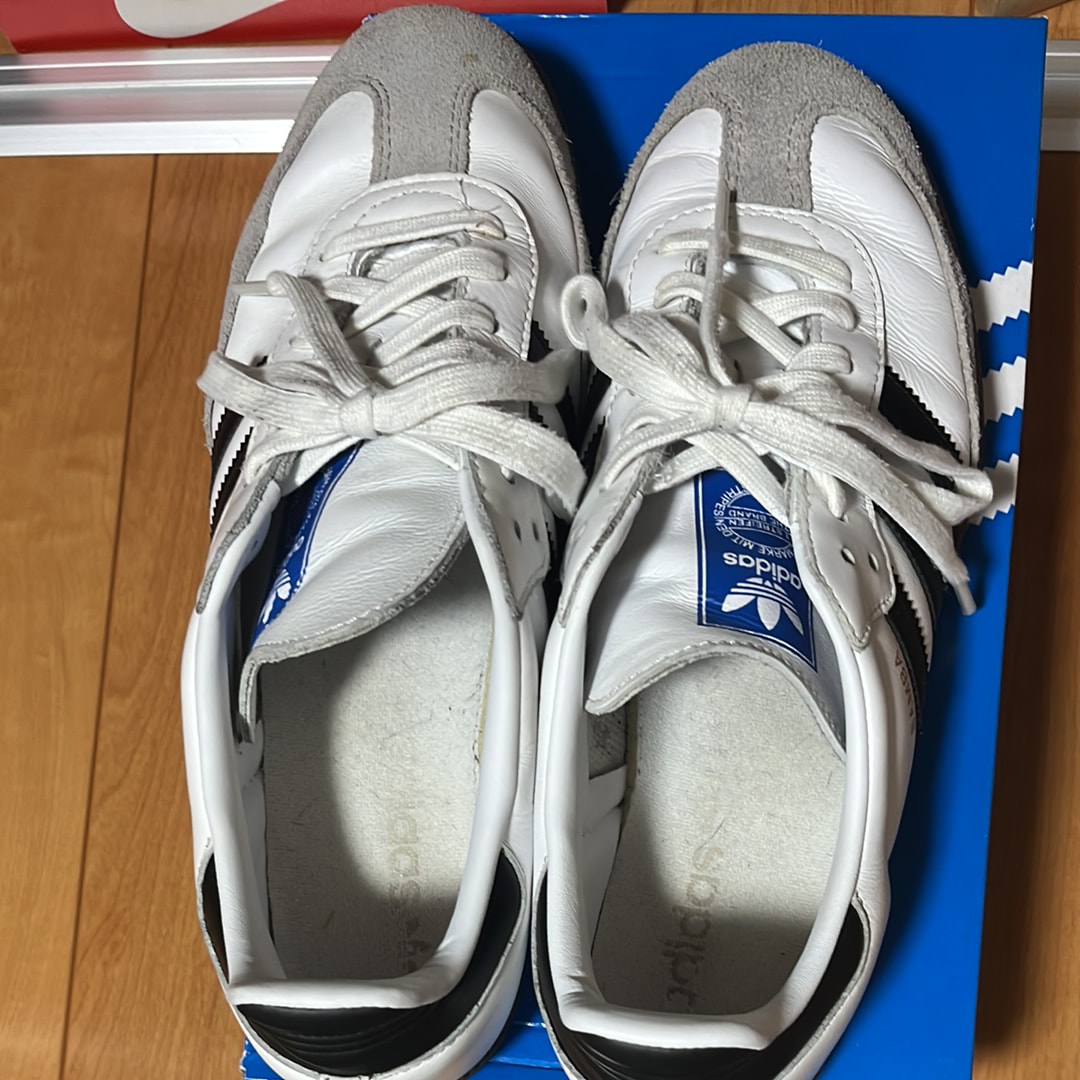 adidas Samba OG "Cloud White/Core Black/Clear Granite"