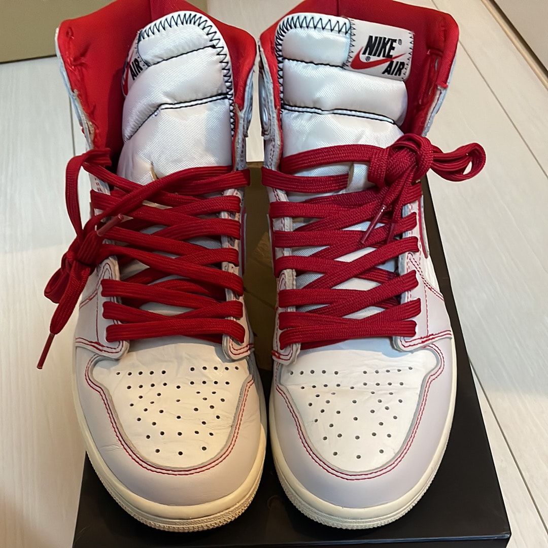 Nike Air Jordan 1 Retro High OG "Sail/University Red"     