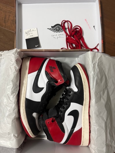Nike Air Jordan 1 Retro High OG "Black Toe Reimagined"