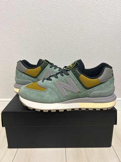 Stone Island × New Balance 574 Legacy "Green Clay"