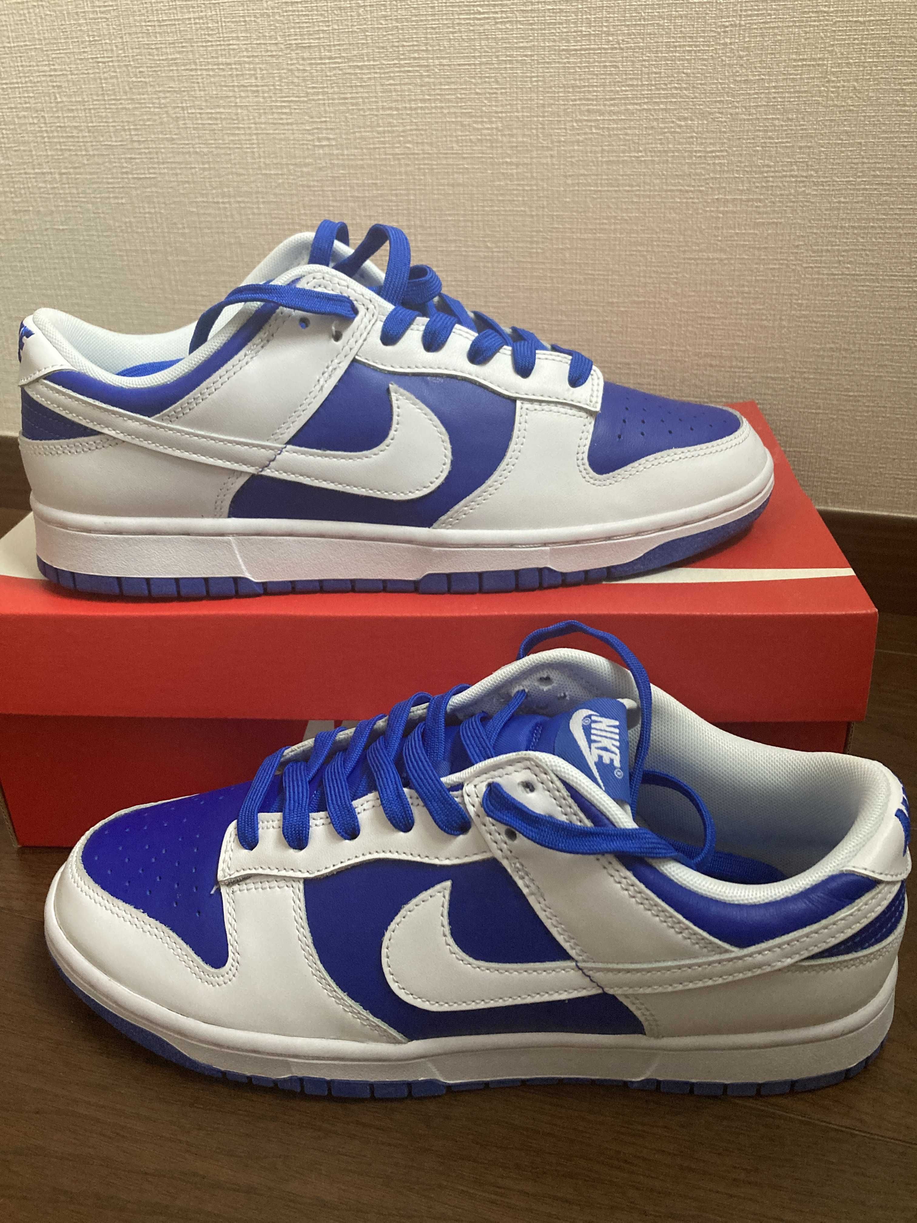Nike Dunk Low Retro "Racer Blue and White"
