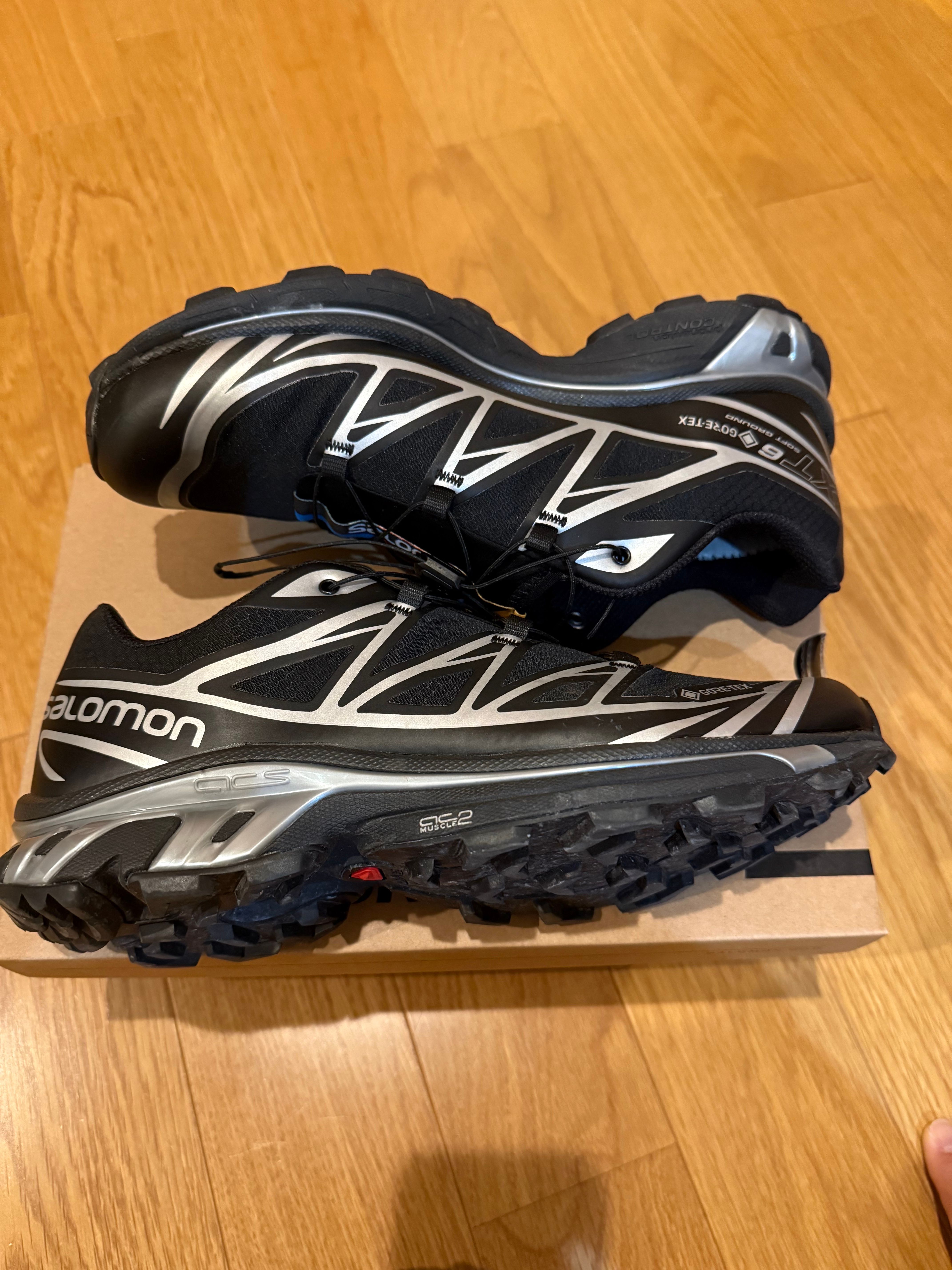 Salomon XT-6 GORE-TEX "Black/Footwear Silver"