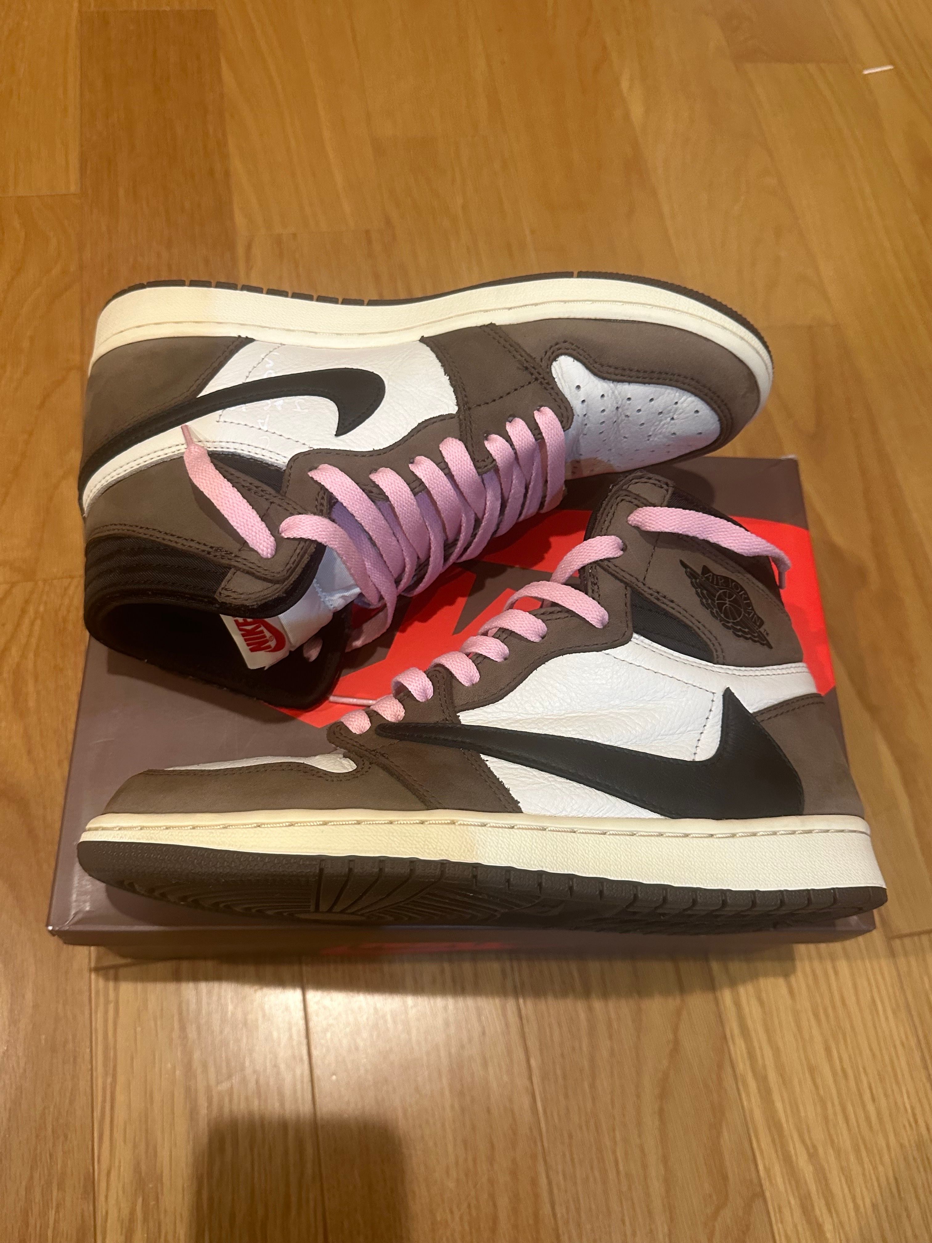 Travis Scott × Nike Air Jordan 1 Retro High OG TS SP "Sail/Dark Mocha"