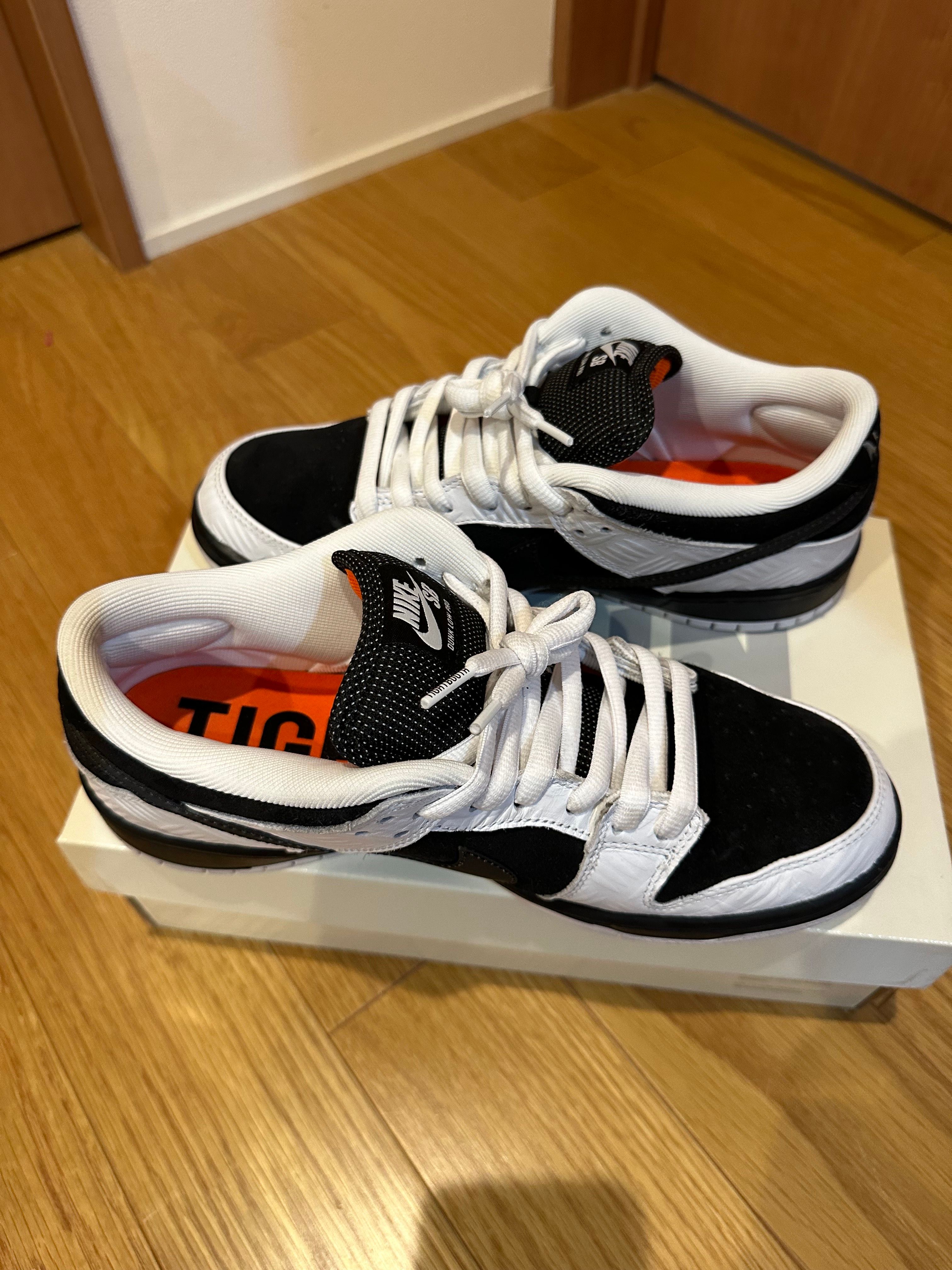 TIGHTBOOTH × Nike SB Dunk Low Pro QS "Black and White"