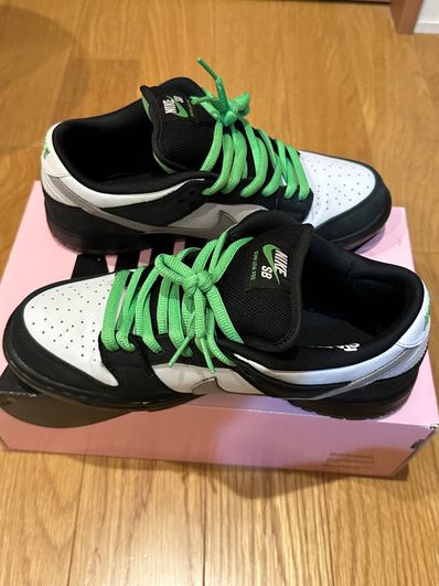 STAPLE × Nike SB Dunk Low "Pigeon Black/White"