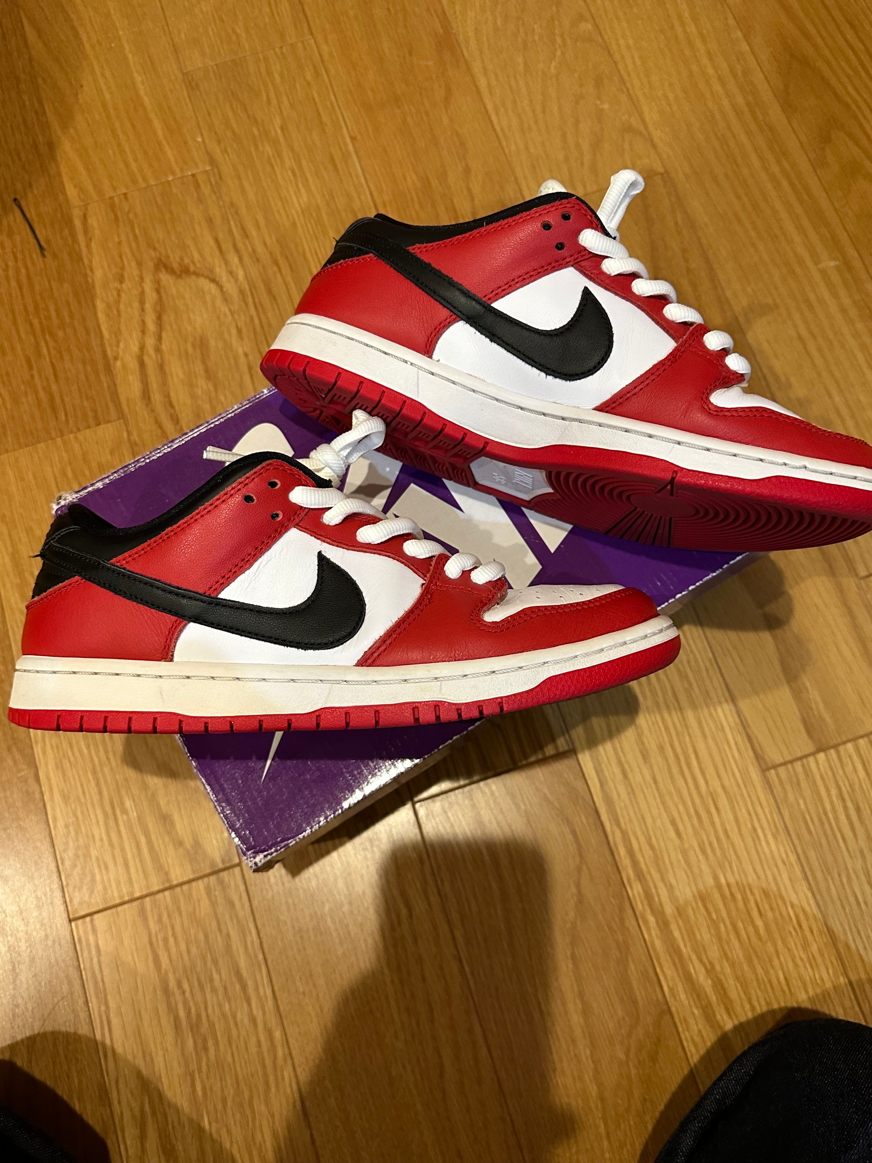 Nike SB Dunk Low Pro "J-Pack Chicago/Varsity Red and White"