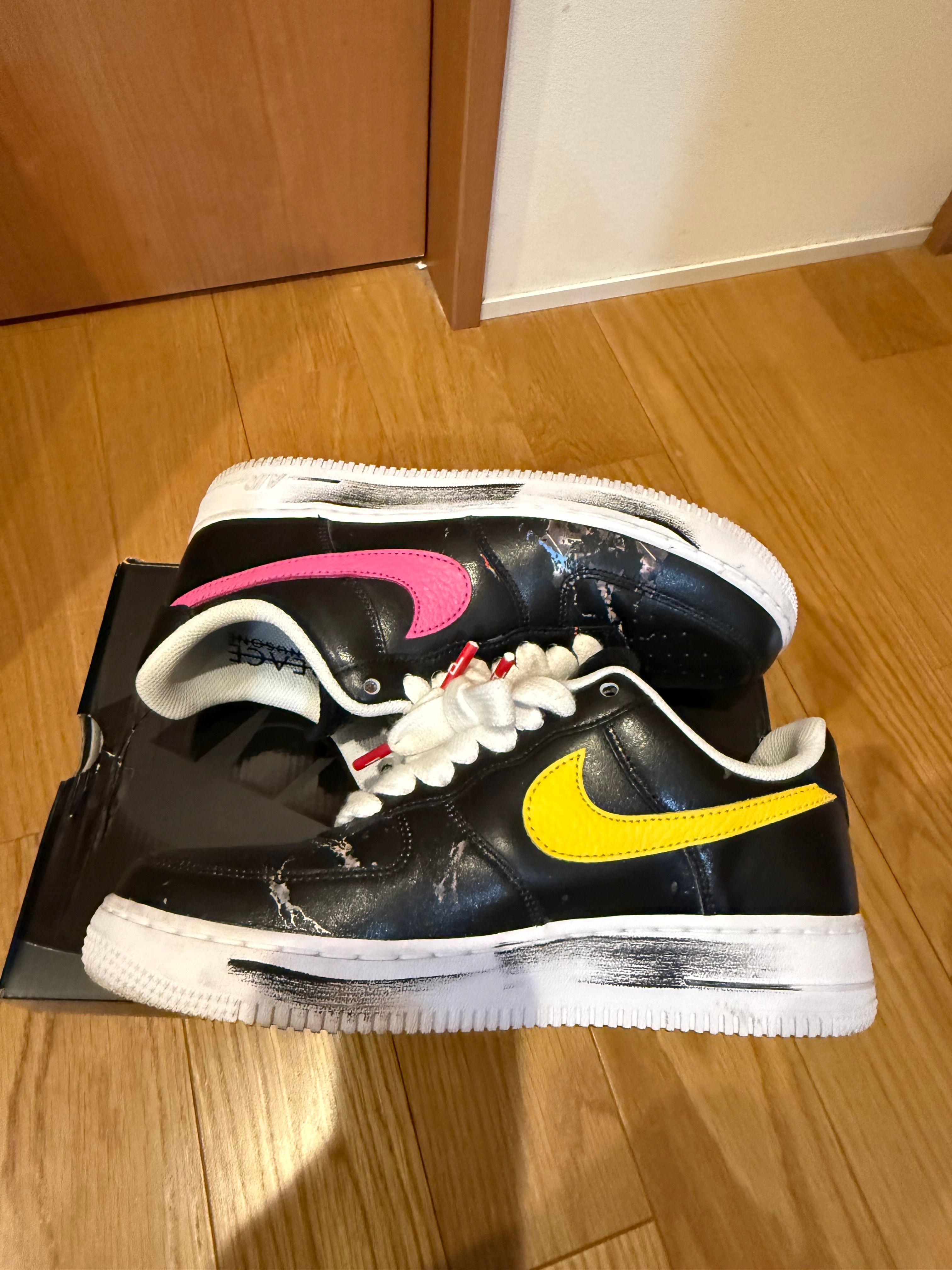 PEACEMINUSONE × Nike Air Force 1 Low '07 Para-Noise 3.0 "Black and Multi-Color" / G-DRAGON