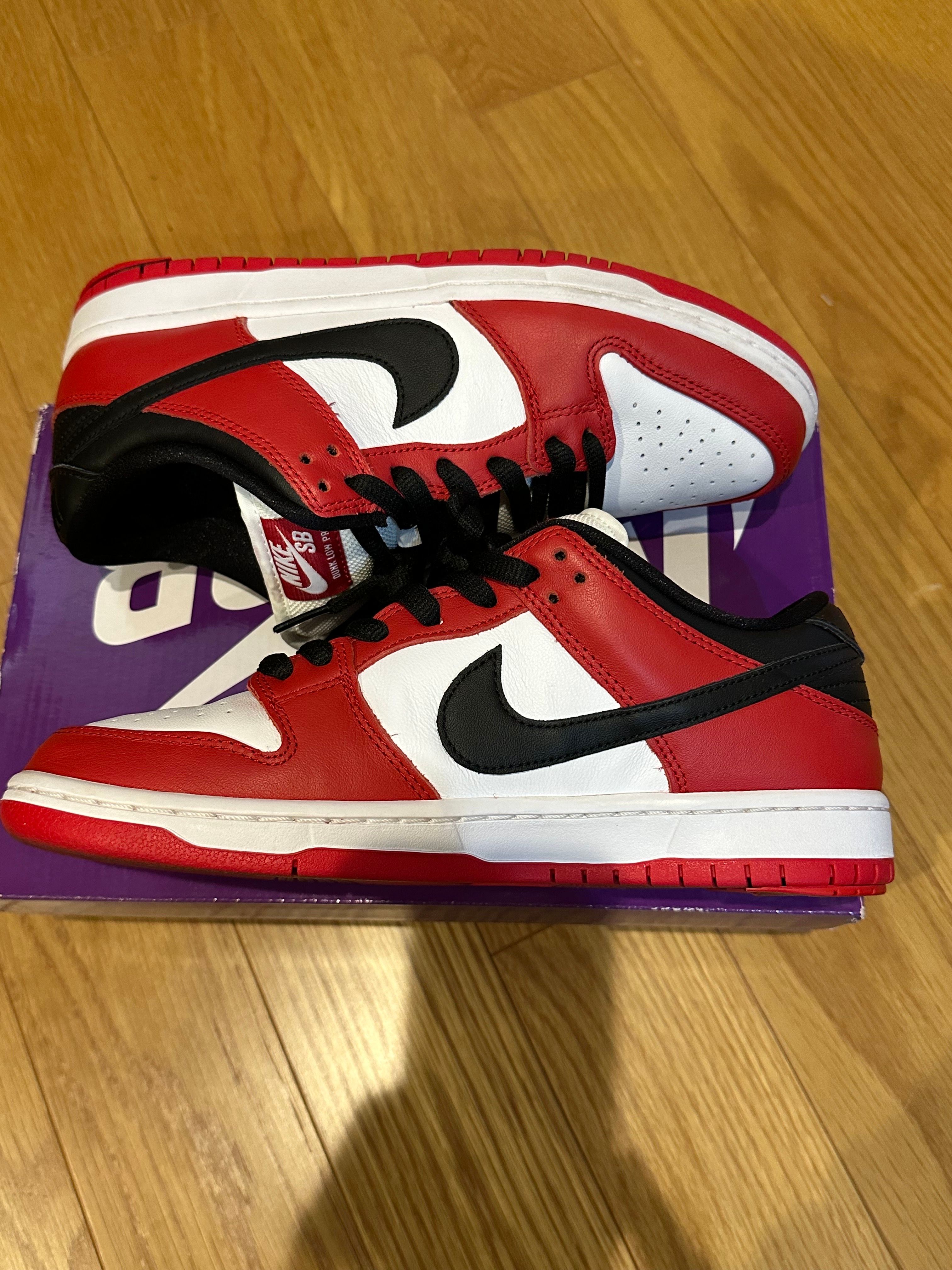 Nike SB Dunk Low Pro "J-Pack Chicago/Varsity Red and White"