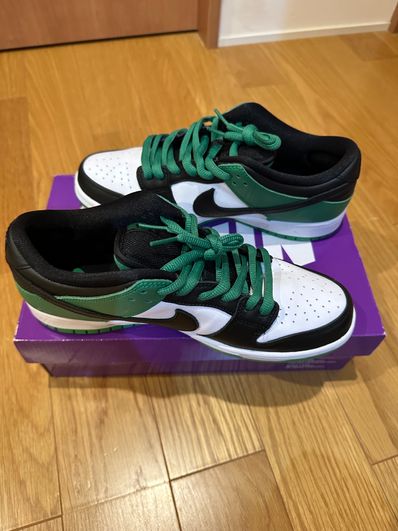 Nike SB Dunk Low Pro "Black and Classic Green"